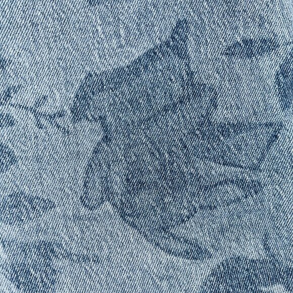 LEVI'S X POKEMON BIG E FLORAL PIKACHU Button Fly Denim Blue Jeans 28X30 - Picture 8 of 16